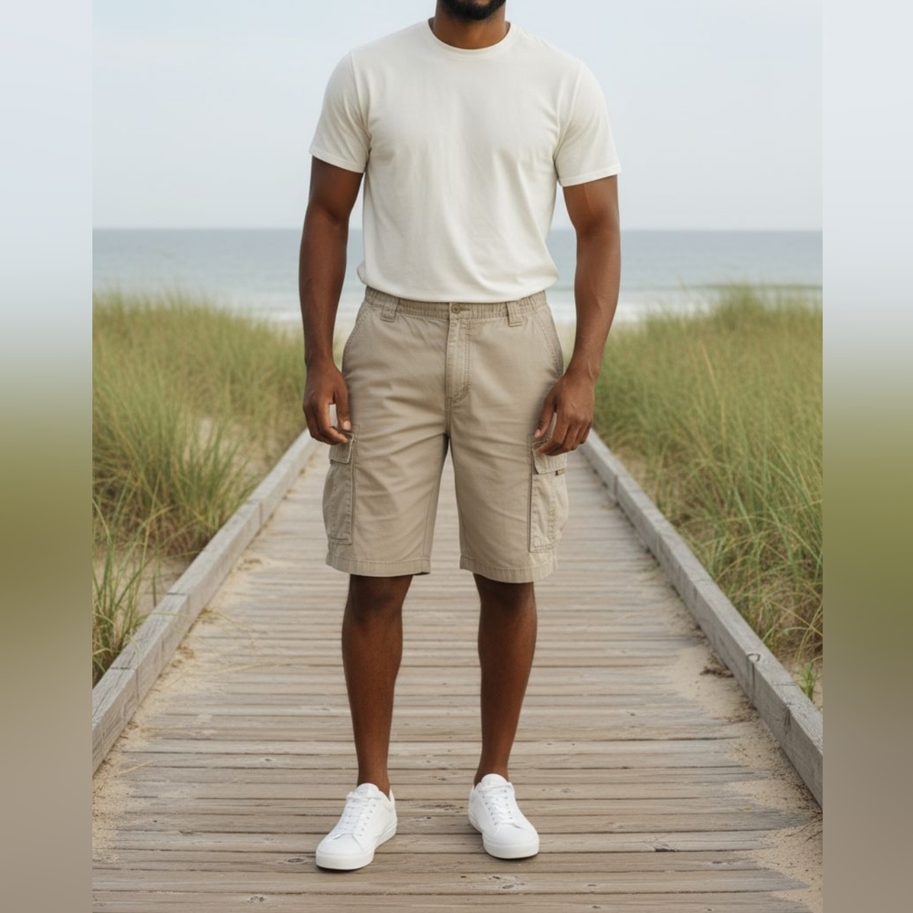 Columbia Men's Khaki Cargo Shorts